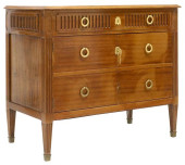 FRENCH LOUIS XVI STYLE MAHOGAN