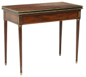 FRENCH LOUIS XVI STYLE MAHOGAN