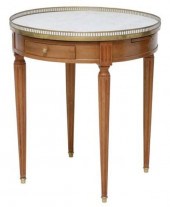 FRENCH LOUIS XVI STYLE MAHOGAN