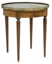 FRENCH LOUIS XVI STYLE MAHOGAN