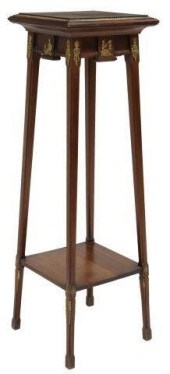 FRENCH LOUIS XVI STYLE MAHOGAN