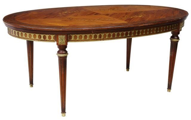 FRENCH LOUIS XVI STYLE MAHOGANY