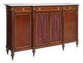 FRENCH LOUIS XVI STYLE MAHOGAN