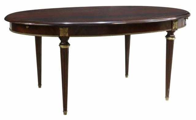 FRENCH LOUIS XVI STYLE MAHOGANY