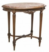 FRENCH LOUIS XVI STYLE MAHOGAN