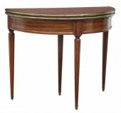 FRENCH LOUIS XVI STYLE MAHOGAN