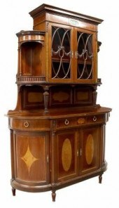 FRENCH LOUIS XVI STYLE MAHOGAN