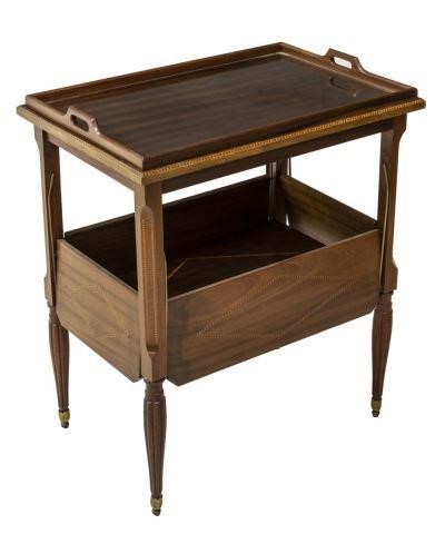 FRENCH LOUIS XVI STYLE MAHOGANY