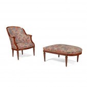 FRENCH LOUIS XVI STYLE MAHOGAN