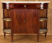 FRENCH LOUIS XVI STYLE MAHOGAN