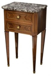 FRENCH LOUIS XVI STYLE MAHOGAN