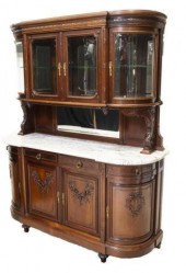 FRENCH LOUIS XVI STYLE MAHOGAN