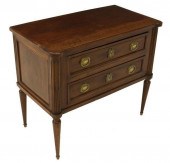 FRENCH LOUIS XVI STYLE MAHOGAN