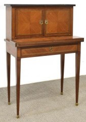 FRENCH LOUIS XVI STYLE MAHOGAN