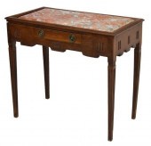 FRENCH LOUIS XVI STYLE MARBLE