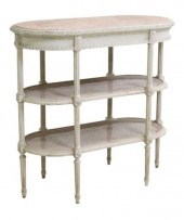 FRENCH LOUIS XVI STYLE MARBLE-