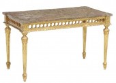 FRENCH LOUIS XVI STYLE MARBLE-