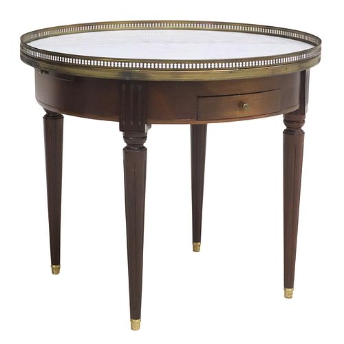 FRENCH LOUIS XVI STYLE MARBLE-TOP