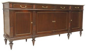 FRENCH LOUIS XVI STYLE MARBLE-