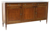 FRENCH LOUIS XVI STYLE MARBLE-