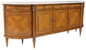FRENCH LOUIS XVI STYLE MARBLE-