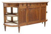 FRENCH LOUIS XVI STYLE MARBLE-