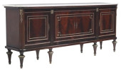 FRENCH LOUIS XVI STYLE MARBLE-