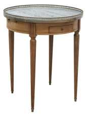 FRENCH LOUIS XVI STYLE MARBLE-
