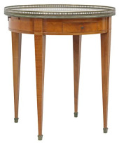 FRENCH LOUIS XVI STYLE MARBLE-