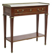 FRENCH LOUIS XVI STYLE MARBLE-