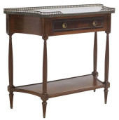 FRENCH LOUIS XVI STYLE MARBLE-
