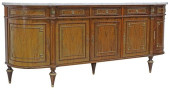 FRENCH LOUIS XVI STYLE MARBLE-