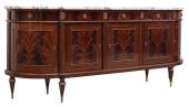 FRENCH LOUIS XVI STYLE MARBLE-