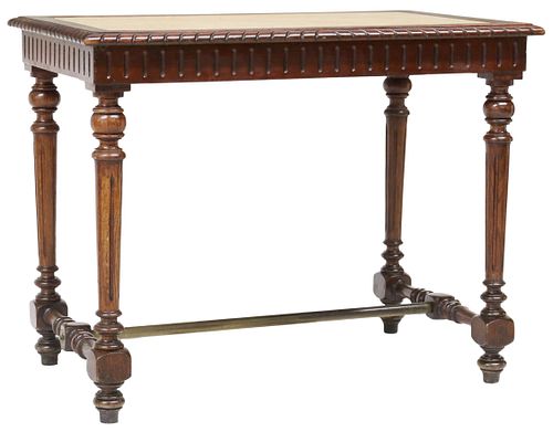 FRENCH LOUIS XVI STYLE MARBLE-TOP
