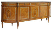 FRENCH LOUIS XVI STYLE MARBLE-