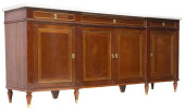 FRENCH LOUIS XVI STYLE MARBLE-
