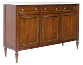 FRENCH LOUIS XVI STYLE MARBLE-