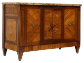 FRENCH LOUIS XVI STYLE MARBLE-