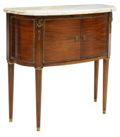 FRENCH LOUIS XVI STYLE MARBLE-