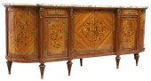 FRENCH LOUIS XVI STYLE MARBLE-