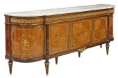 FRENCH LOUIS XVI STYLE MARBLE-