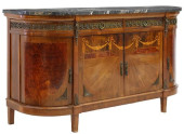 FRENCH LOUIS XVI STYLE MARBLE-