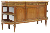 FRENCH LOUIS XVI STYLE MARBLE-