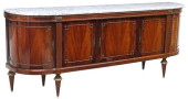 FRENCH LOUIS XVI STYLE MARBLE-