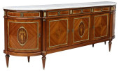 FRENCH LOUIS XVI STYLE MARBLE-
