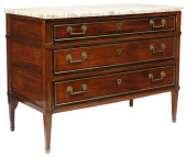 FRENCH LOUIS XVI STYLE MARBLE-