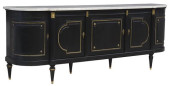 FRENCH LOUIS XVI STYLE MARBLE-