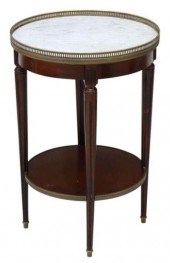 FRENCH LOUIS XVI STYLE MARBLE-