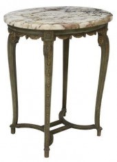 FRENCH LOUIS XVI STYLE MARBLE-