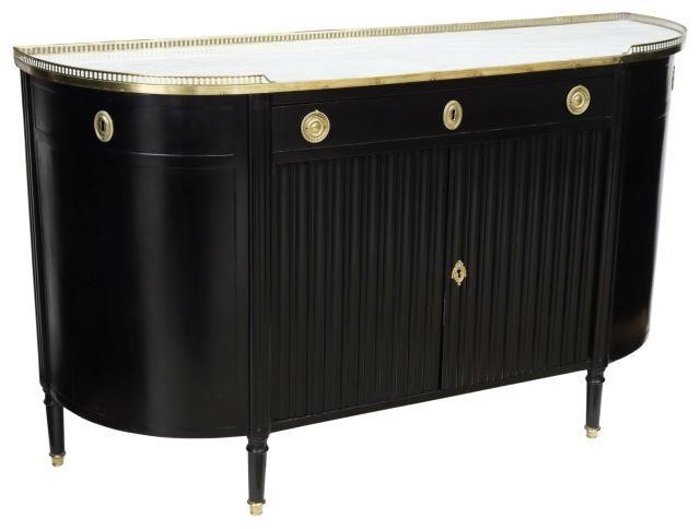 FRENCH LOUIS XVI STYLE MARBLE-TOP